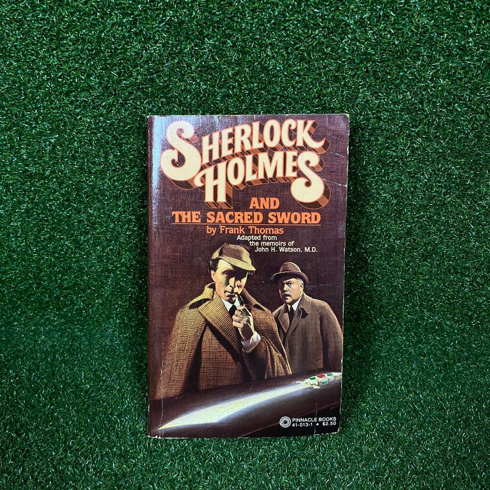 Sherlock Holmes and the Sacred Sword by Frank Thomas Paperback